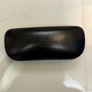 Coach Black Velvet Piece Glasses Case
